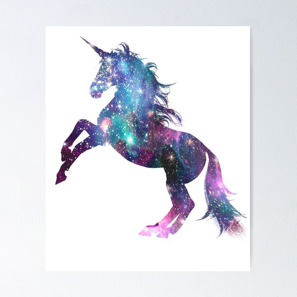 Awesome Rainbow Unicorn Galaxy Sparkle Star Poster RB0901 product Offical galaxy Merch