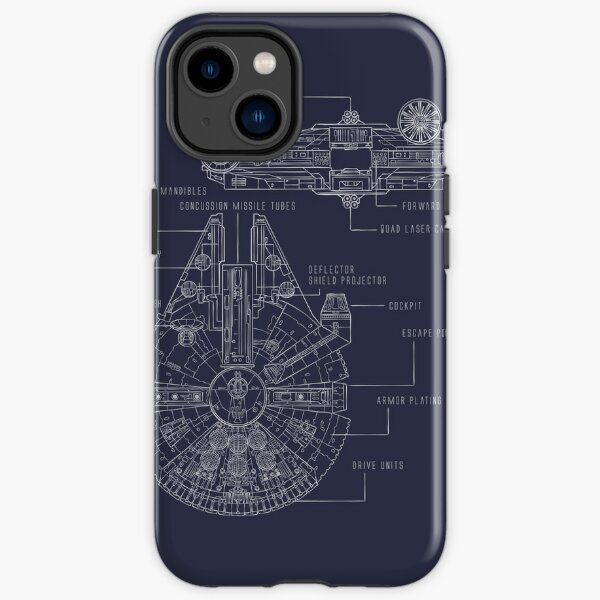 Ship Schematics iPhone Tough Case RB0901 product Offical galaxy Merch