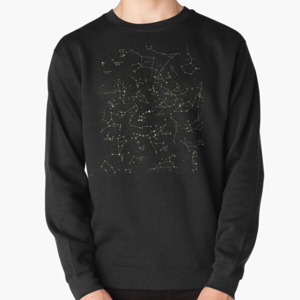 Constellation Astronomy Star Map Night Sky Pullover Sweatshirt RB0901 product Offical galaxy Merch