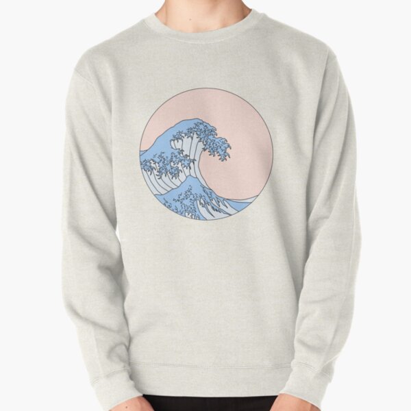 aesthetic wave Pullover Sweatshirt RB0901 product Offical galaxy Merch