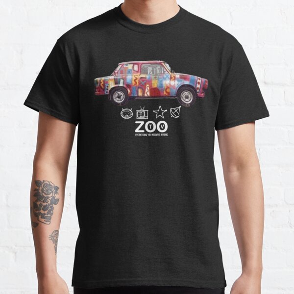 Achtung Baby Zoo TV  by ABEL2017   Classic T-Shirt RB0901 product Offical galaxy Merch