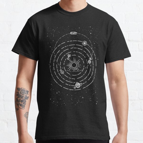 Outer Wilds Solar System Classic T-Shirt RB0901 product Offical galaxy Merch