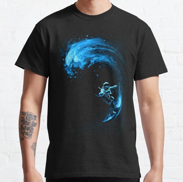 Space Surfing Classic T-Shirt RB0901 product Offical galaxy Merch