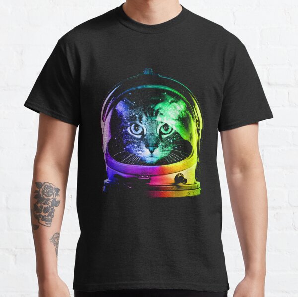 Astronaut Cat Classic T-Shirt RB0901 product Offical galaxy Merch